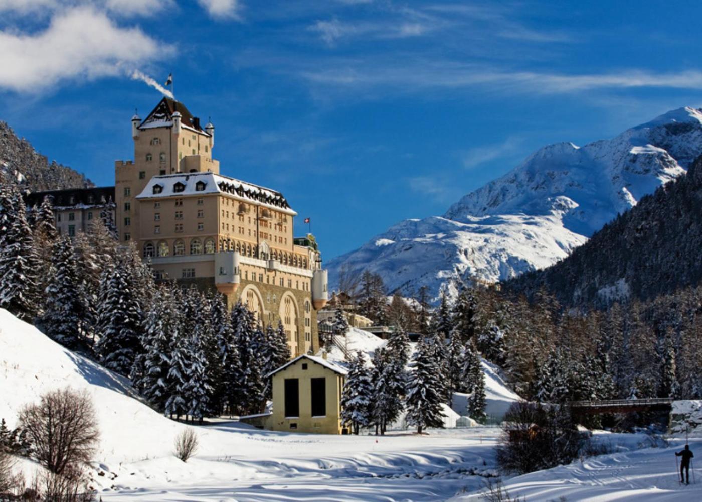 Schloss Hotel & Spa Pontresina Exterior foto