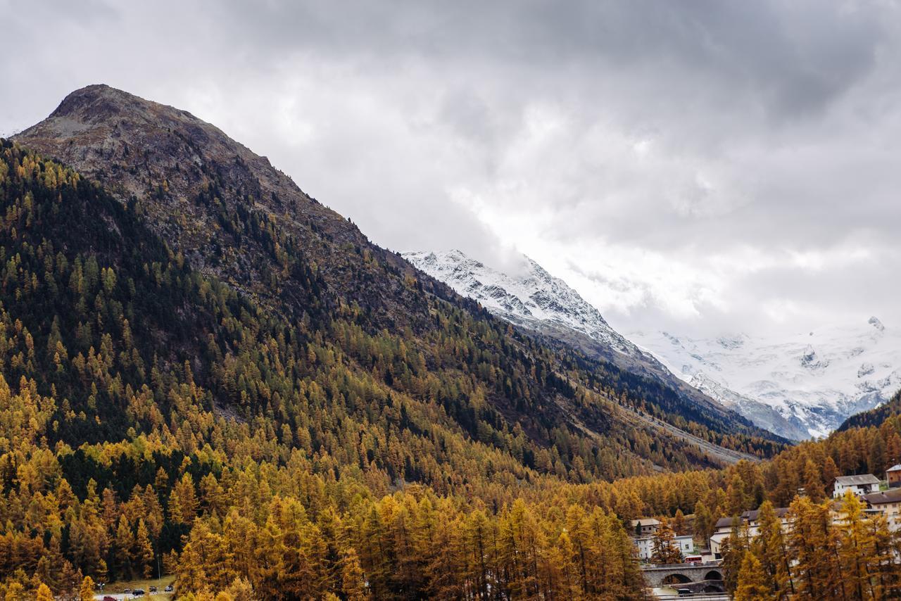 Schloss Hotel & Spa Pontresina Exterior foto