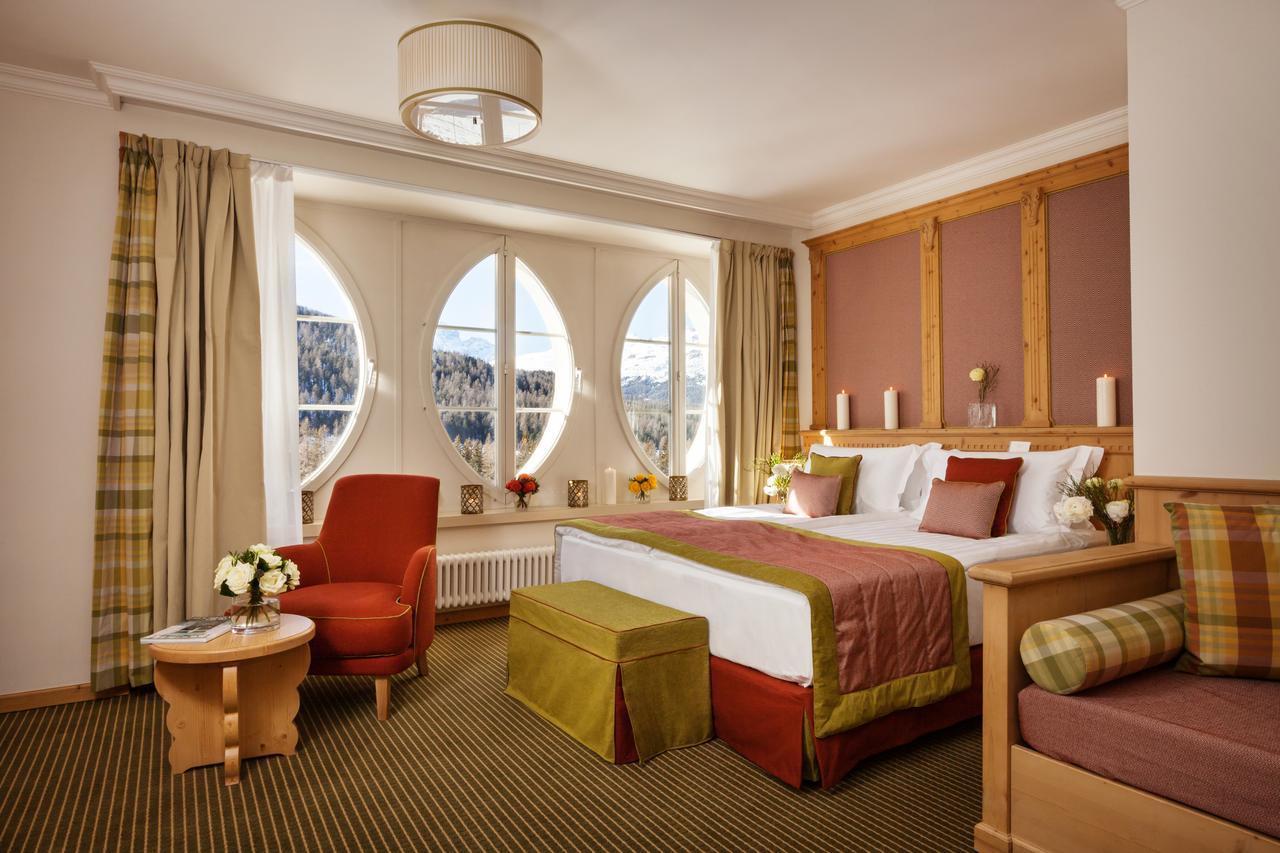 Schloss Hotel & Spa Pontresina Exterior foto