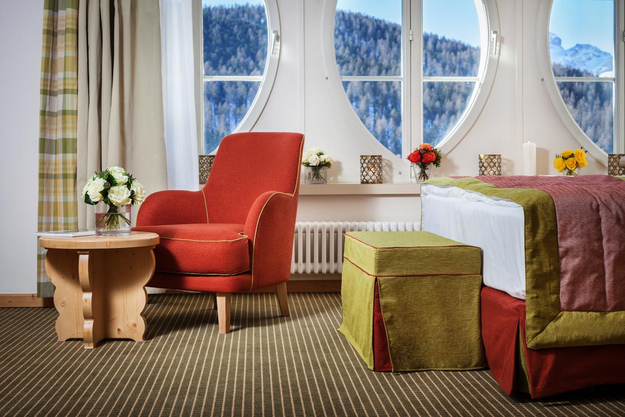 Schloss Hotel & Spa Pontresina Exterior foto