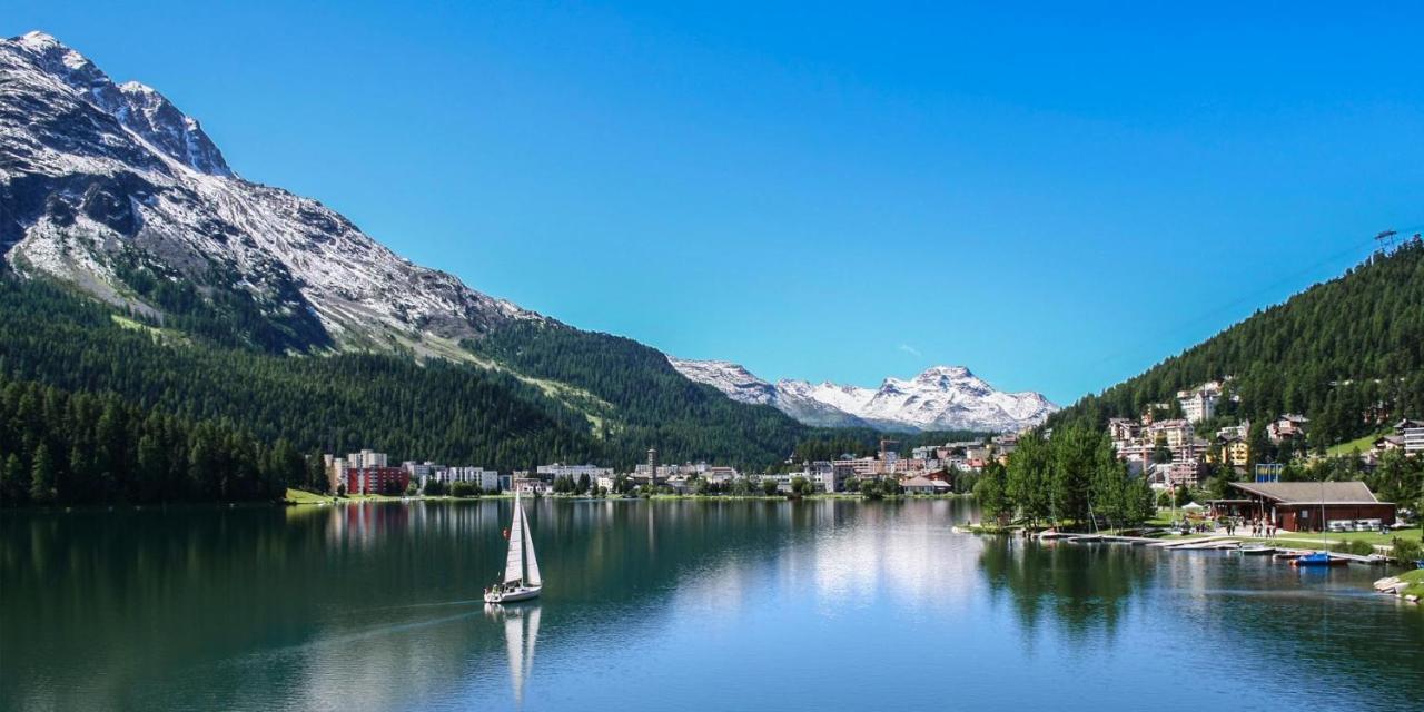 Schloss Hotel & Spa Pontresina Exterior foto