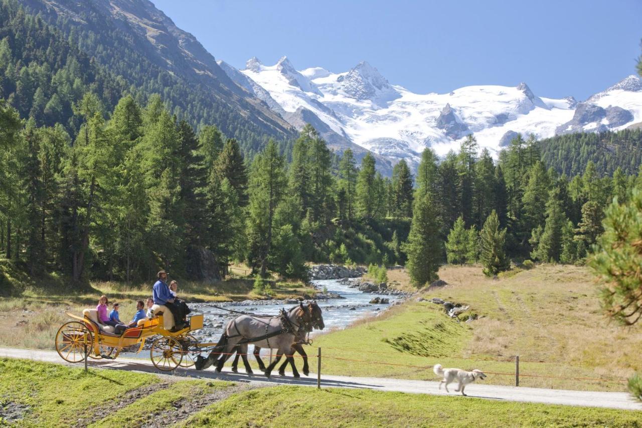 Schloss Hotel & Spa Pontresina Exterior foto
